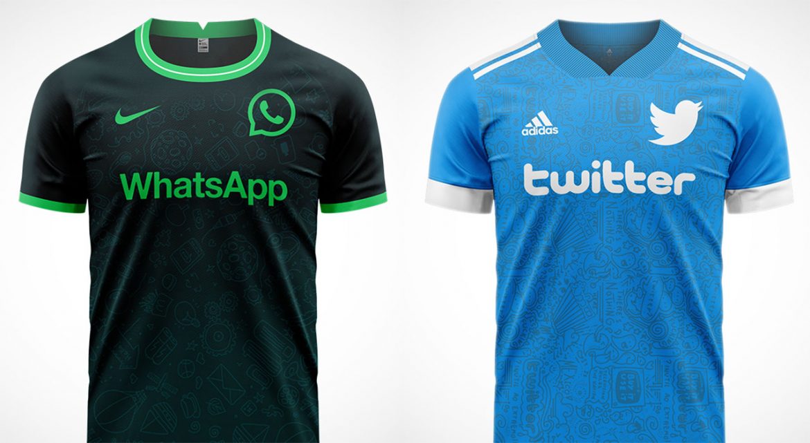 Camisas dos principais apps 2020 (IK-RO Design) Camisas dos principais apps 2020 (IK-RO Design)