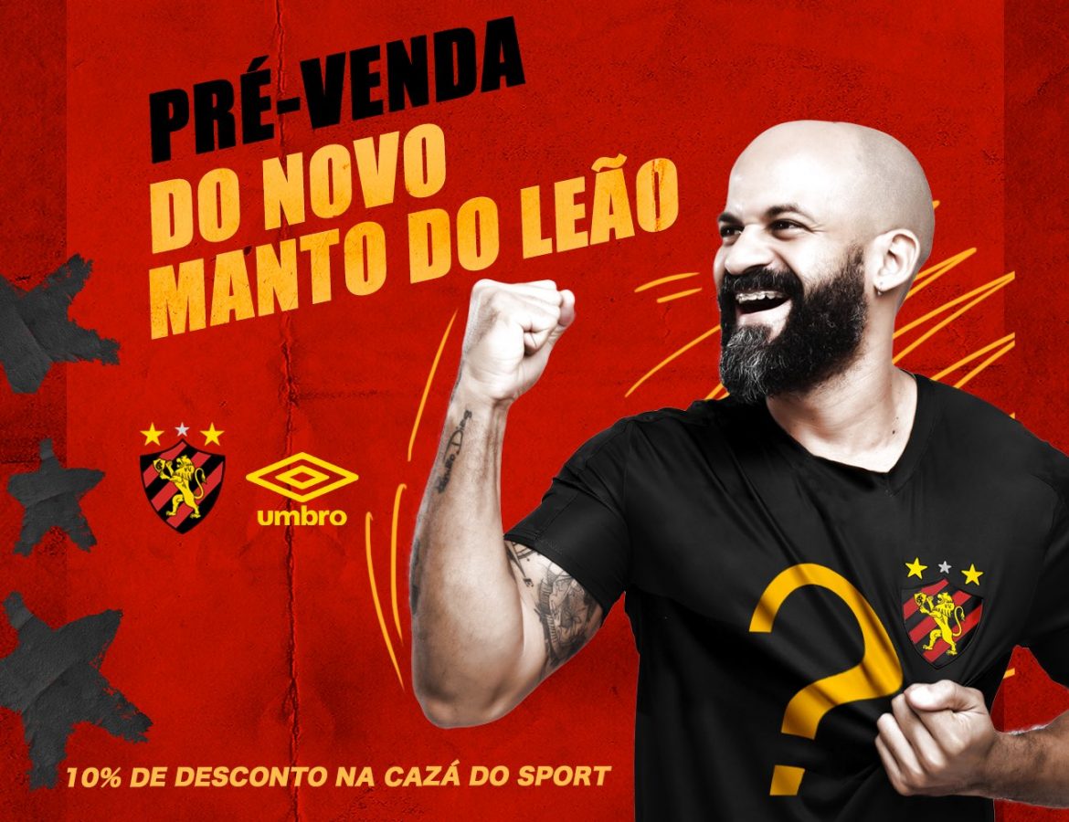Sport Recife coloca novos mantos em pré-venda