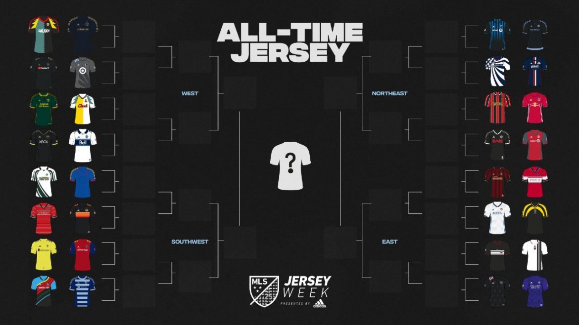 MLS lança votação para definir melhor camisa da história