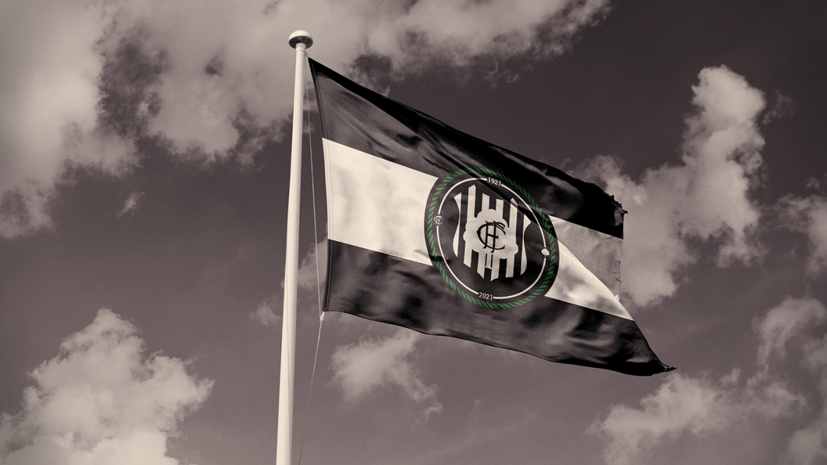 Marca do centenário do Figueirense 2020 (Guilherme Medeiros)