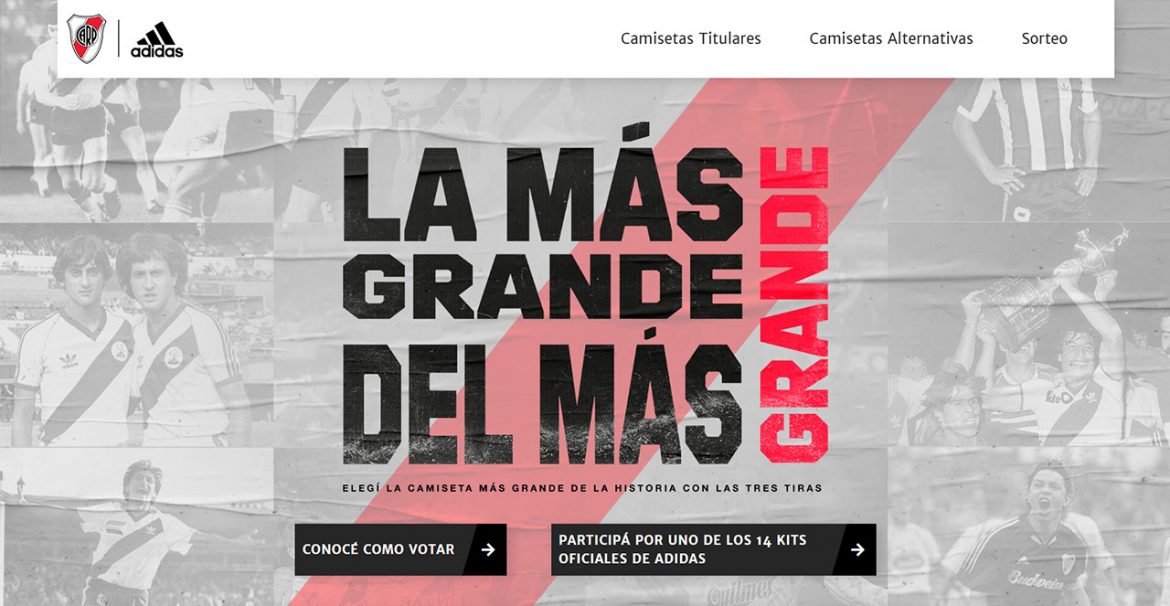 River PLate Adidas Votacao