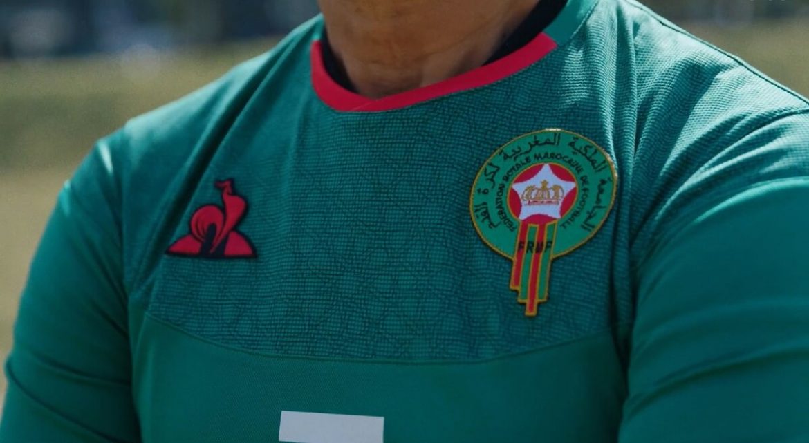 Camisa reserva de Marrocos 2019-2020 Le Coq Sportif