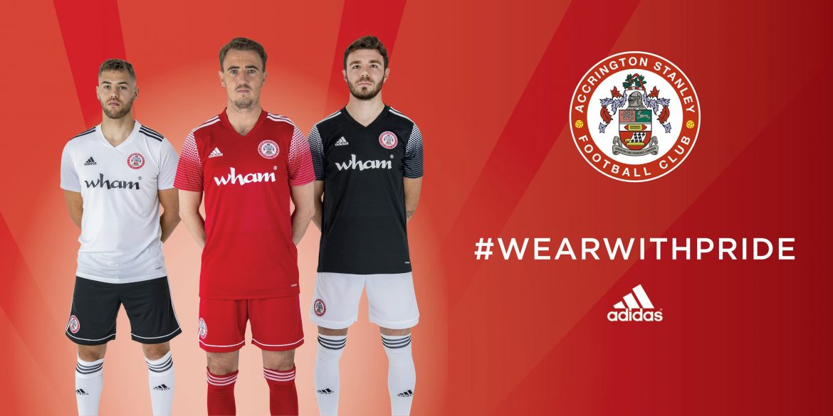 Camisas do Accrington Stanley 2020-2021 Adidas