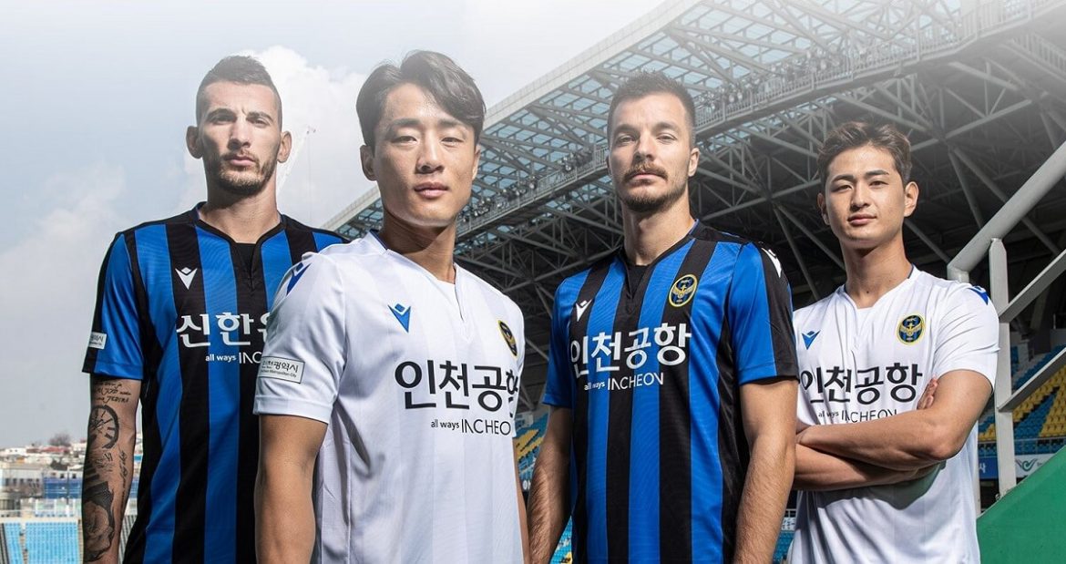 Camisas do Incheon United 2020-2021 Macron