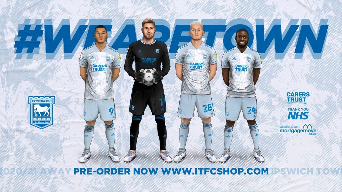 Camisas do Ipswich Town 2020-2021 Adidas