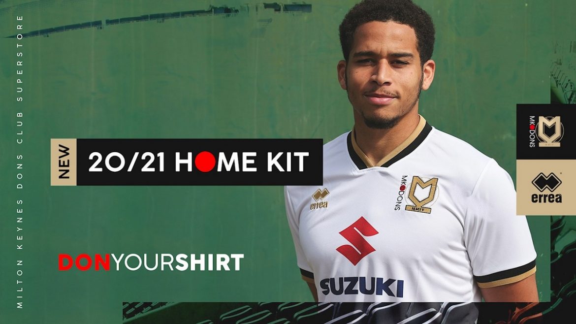 Camisas do MK Dons 2020-2021 Erreà