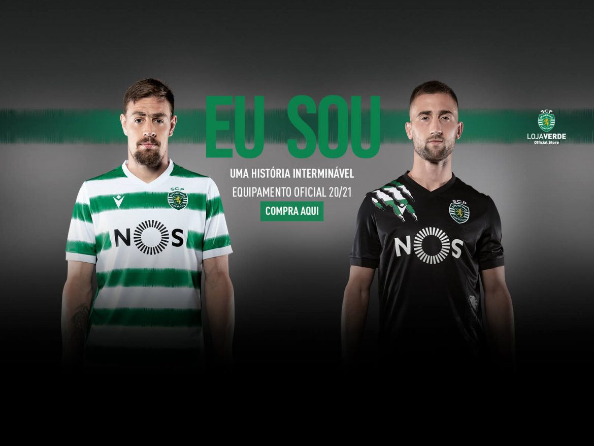 Camisas do Sporting Clube 2020-2021 Macron (3) Camisas do Sporting Clube 2020-2021 Macron