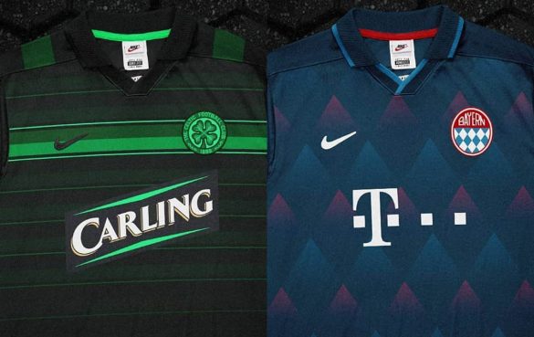 Camisas retrô Nike de times não patrocinados (Don Elece)