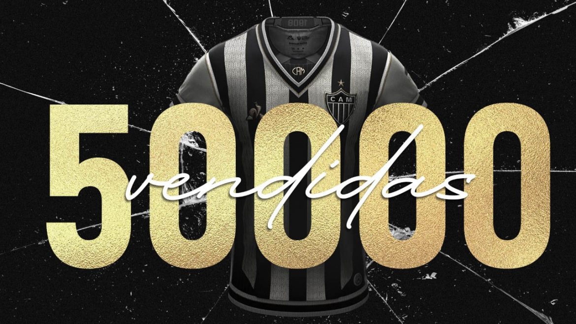 Manto da Massa Atlético-MG 50.000 vendidas