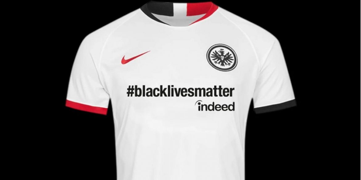 Eintracht Frankfurt usará camisa especial contra racismo na Bundesliga