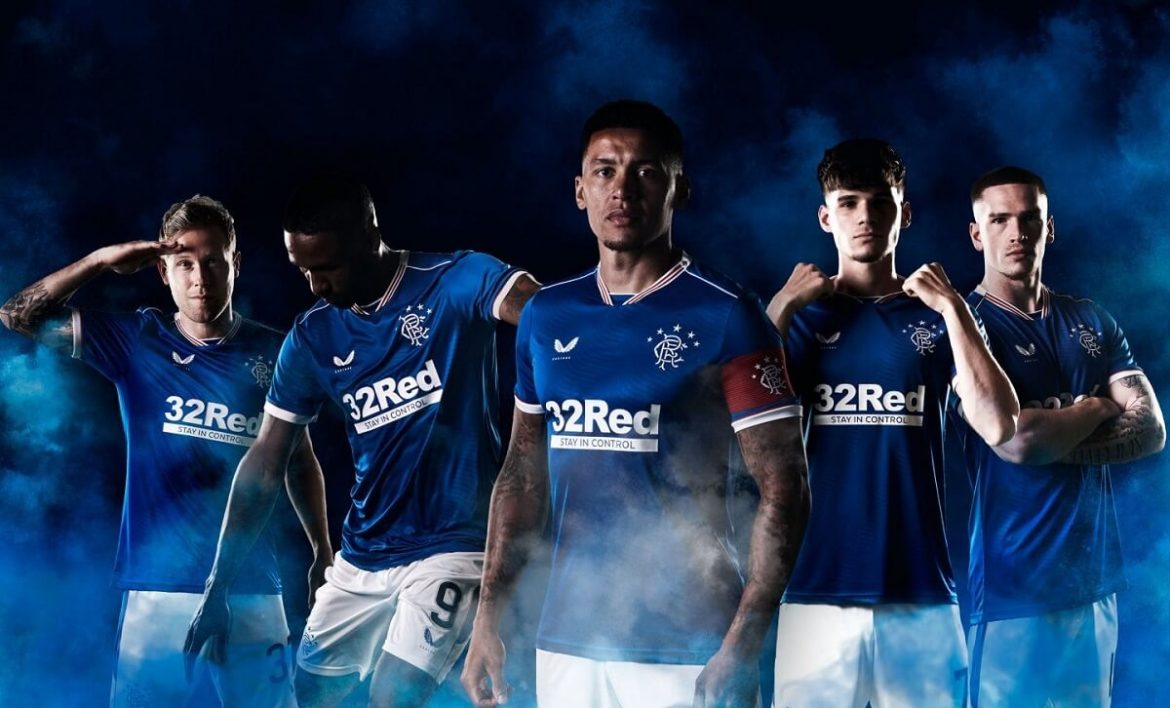 Camisas do Rangers FC 2020-2021 Castore