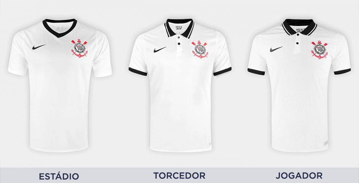CORINTHIANS CAMISAS 20-21 NIKE MODELOS a