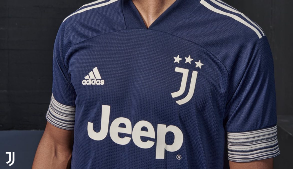 Camisa reserva da Juventus 2020-2021 Adidas kit a