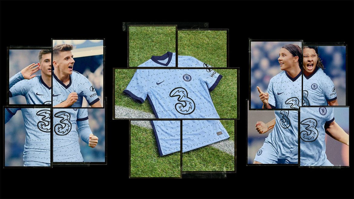 Camisa reserva do Chelsea FC 2020-2021 Nike