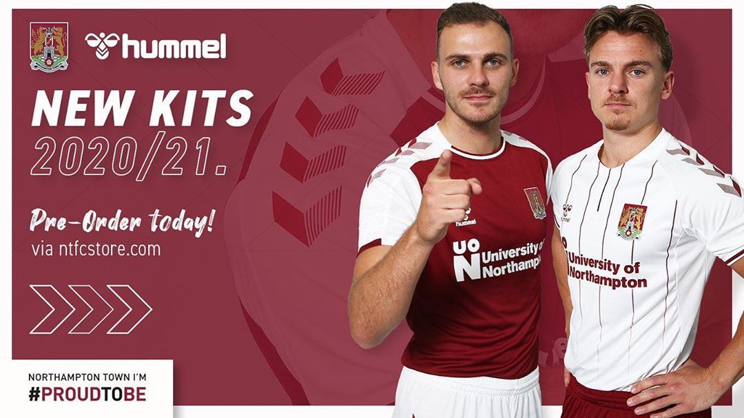 Camisas do Northampton Town 2020-2021 Hummel 2