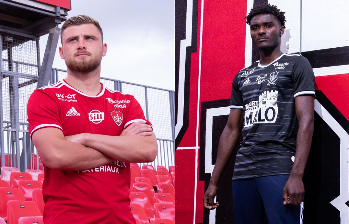 Camisas do Stade Brestois 2021-2022 Adidas