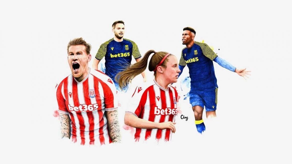 Camisas do Stoke City 2020-2021 Macron