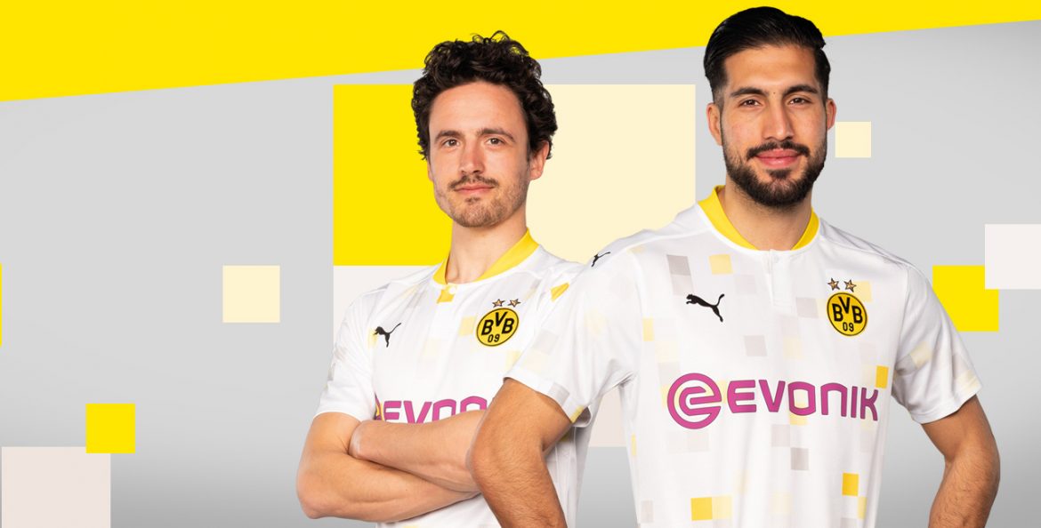 Terceira camisa do Borussia Dortmund 2020-2021 PUMA Copas