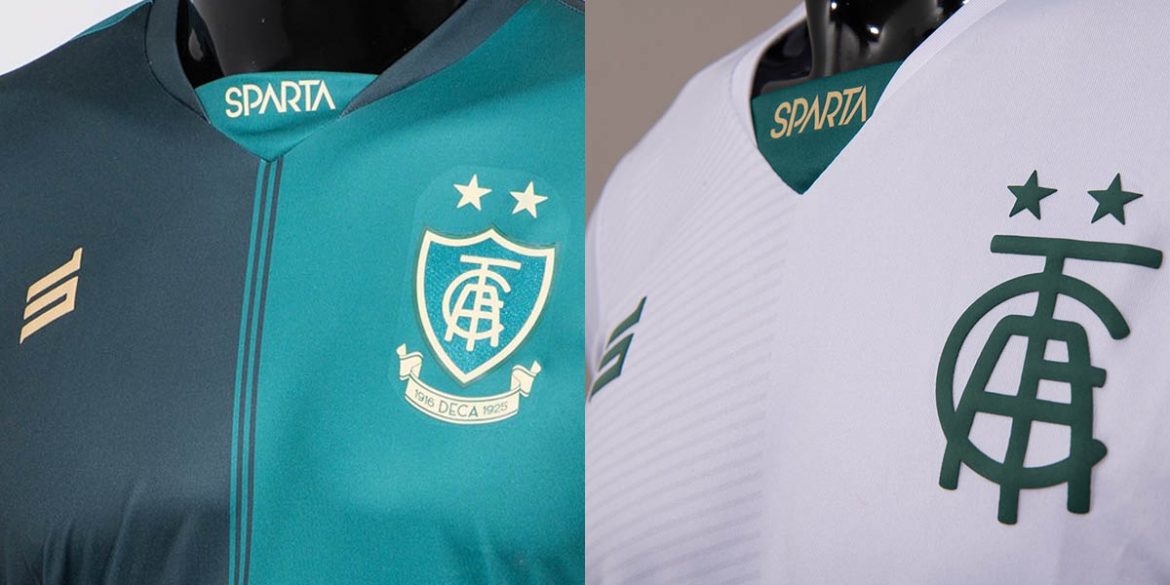 Camisas do América-MG 2020-2021 Sparta abre