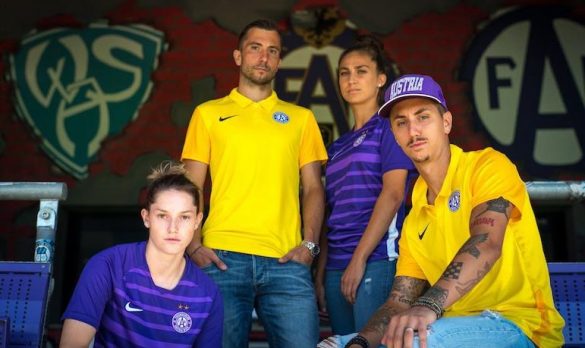 Camisas do Austria Wien 2020-2021 Nike