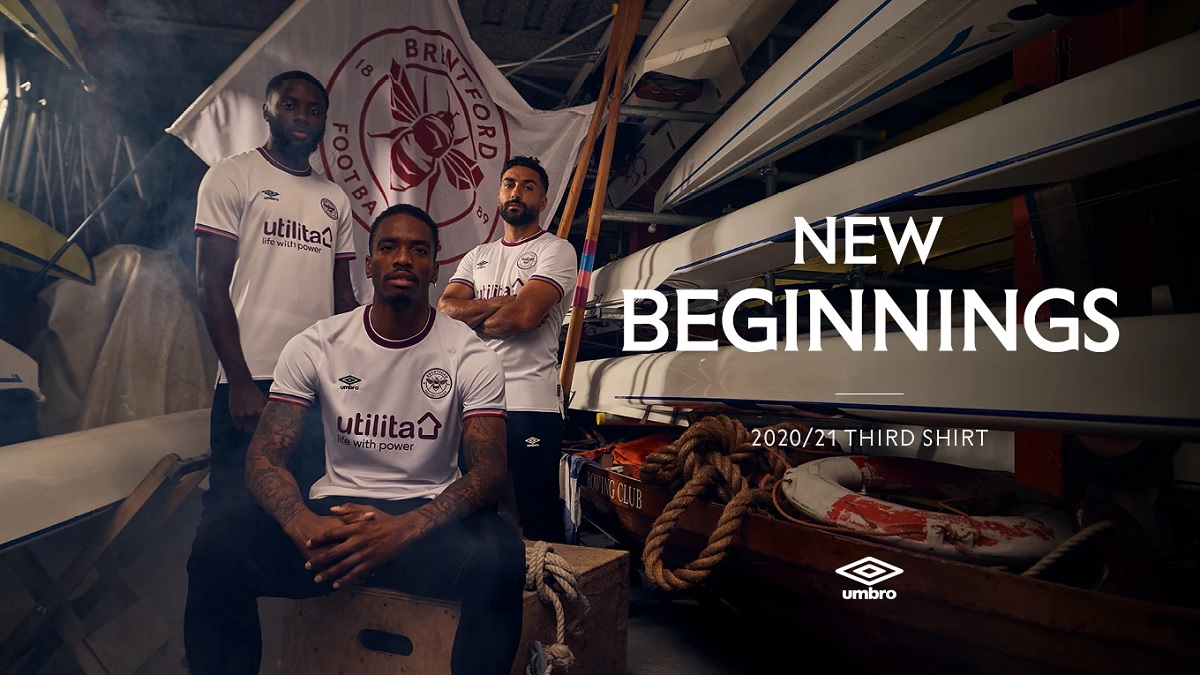 Novas camisas do Brentford 2020-2021 Umbro » Mantos do Futebol