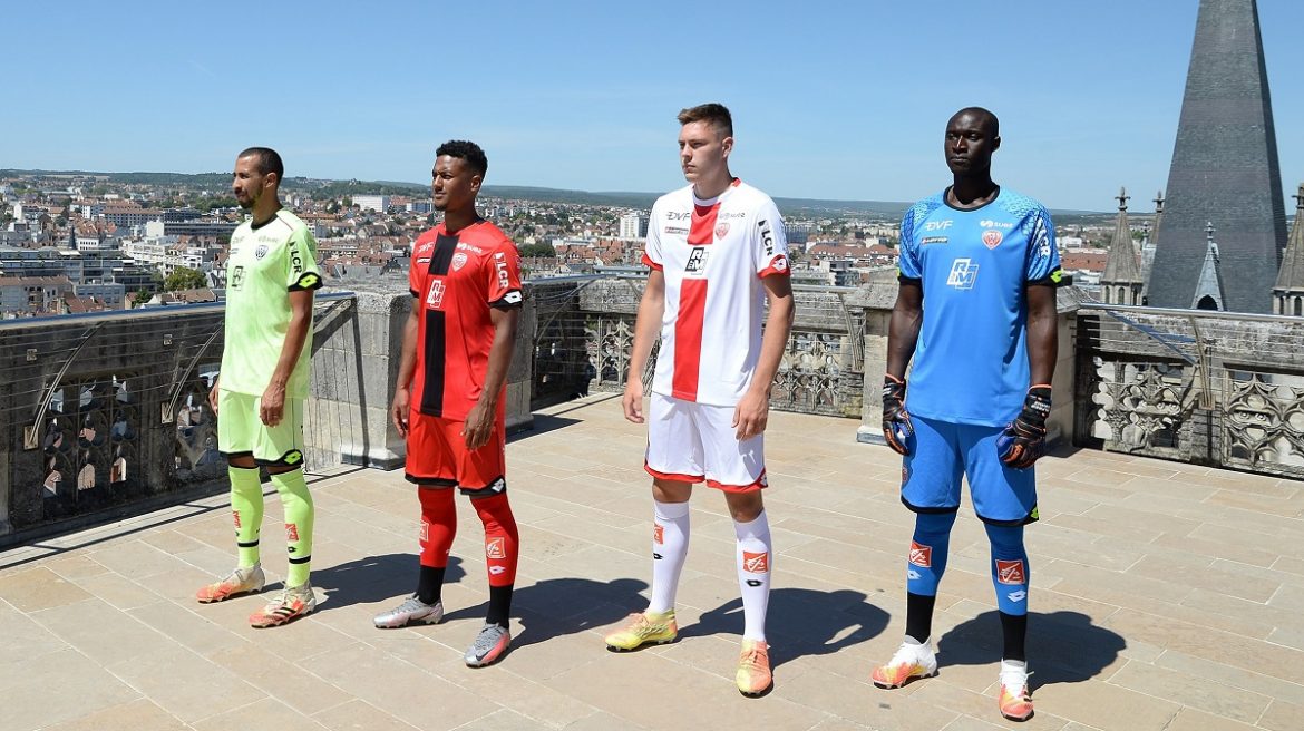 Camisas do Dijon FCO 2020-2021 Lotto