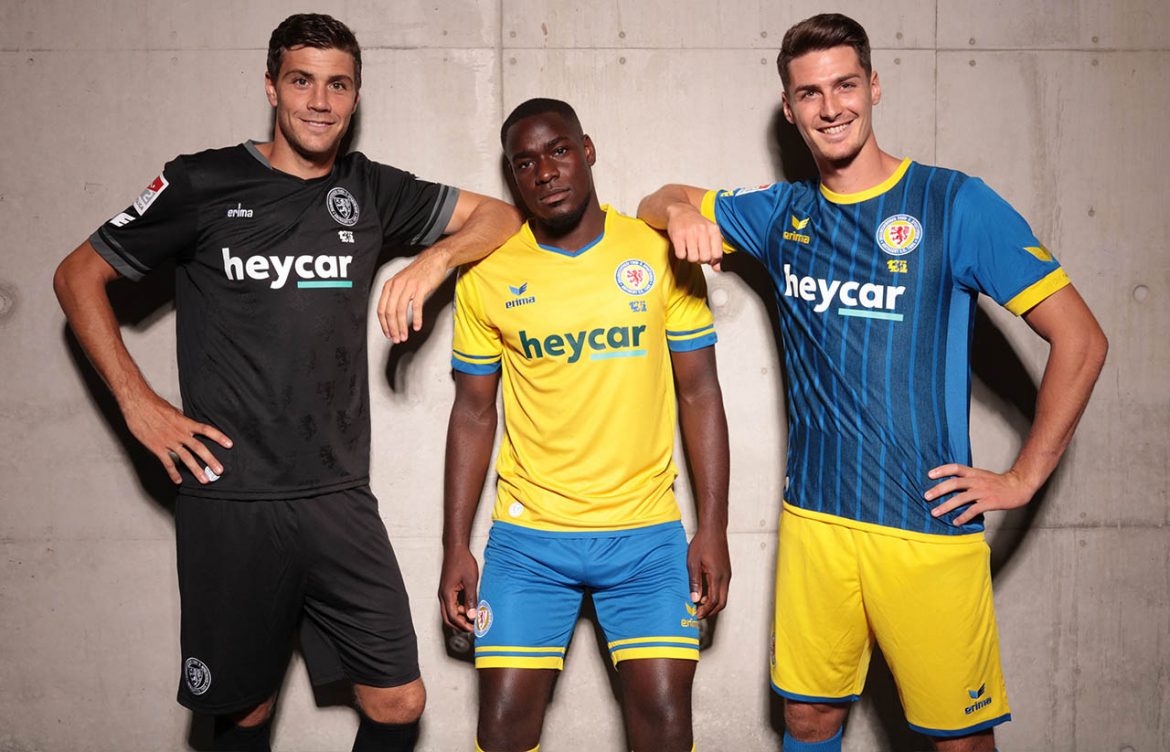 Camisas do Eintracht Braunschweig 2020-2021 Erima a