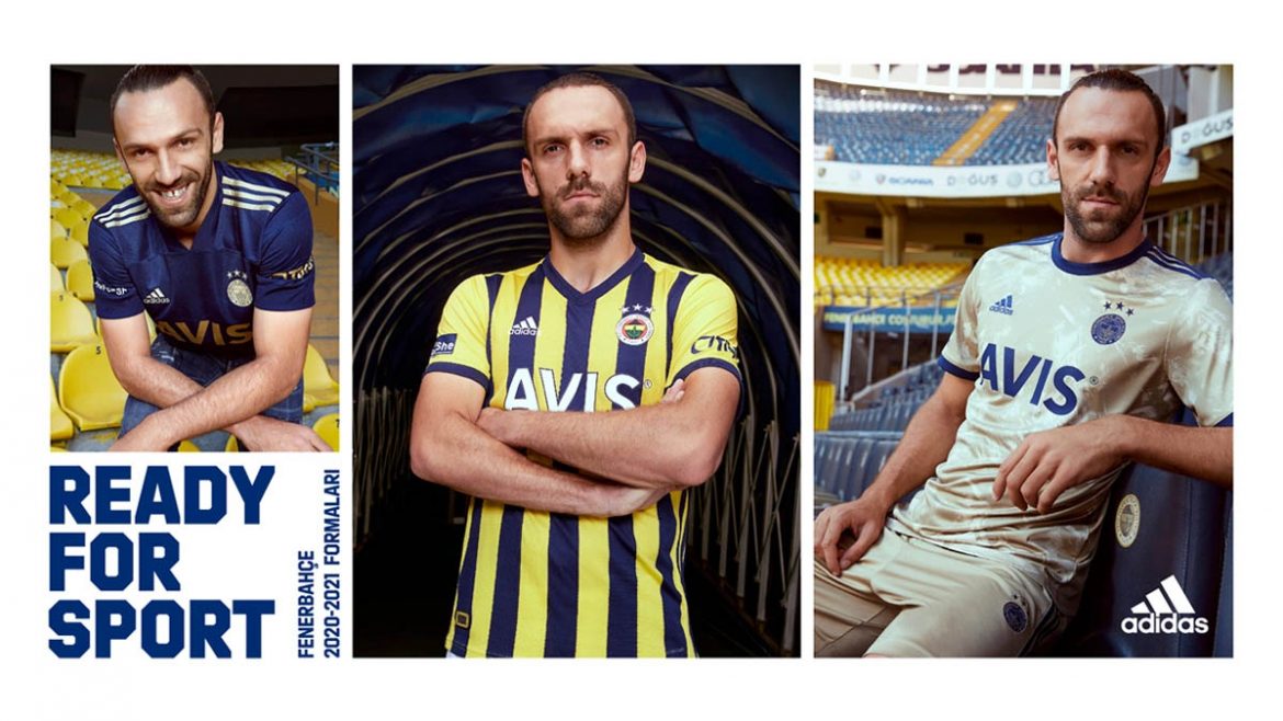 Camisas do Fenerbahce 2020-2021 Adidas a