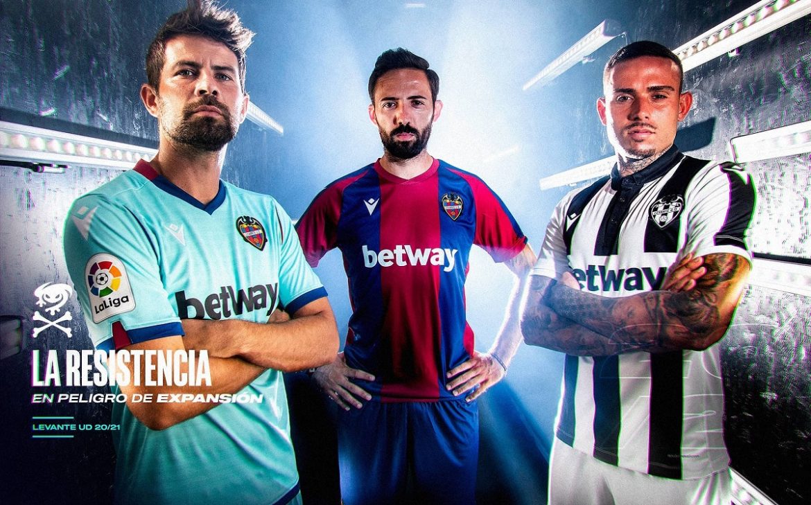 Camisas do Levante UD 2020-2021 Macron
