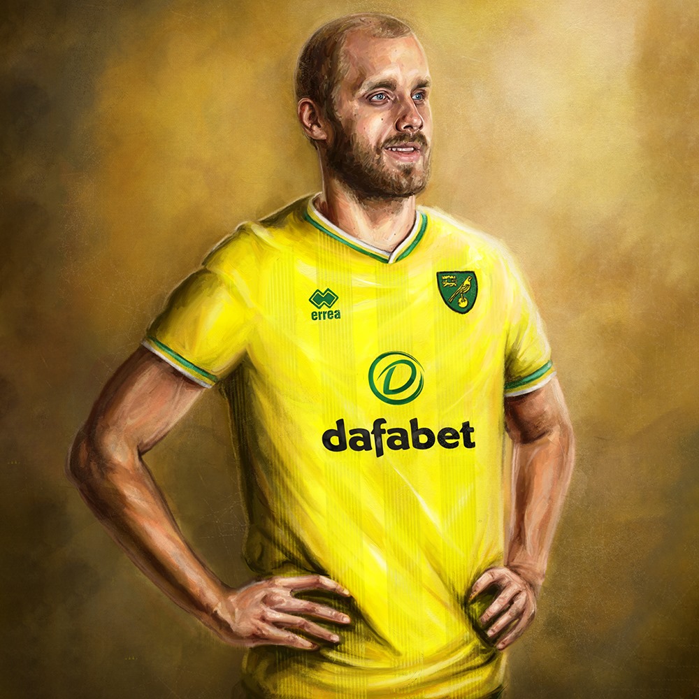 Maillot football vintage Norwich 2019-2020 THIRD
