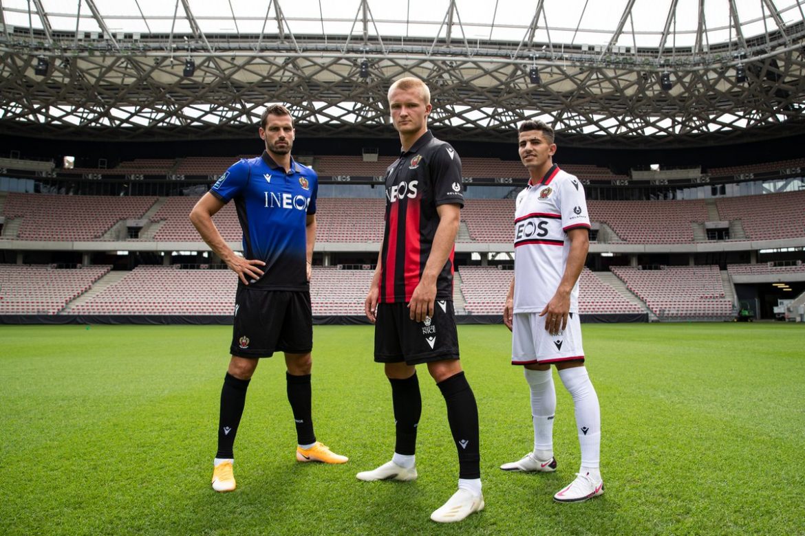 Camisas do OGC Nice 2020-2021 Macron