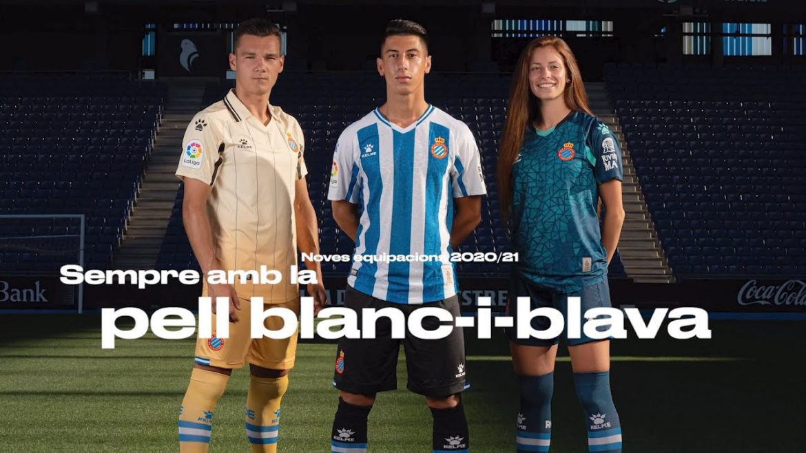 Camisas do RCD Espanyol 2020-2021 Kelme a