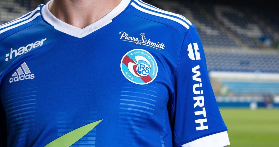 Camisas do Racing Strasbourg 2021-2022 Adidas