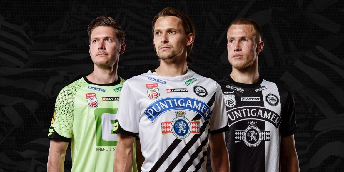 Camisas do SK Sturm Graz 2020-2021 Lotto