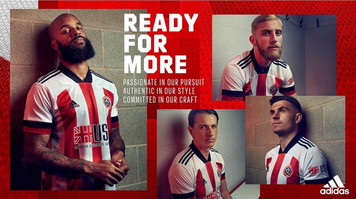 Camisas do Sheffield United 2020-2021 Adidas