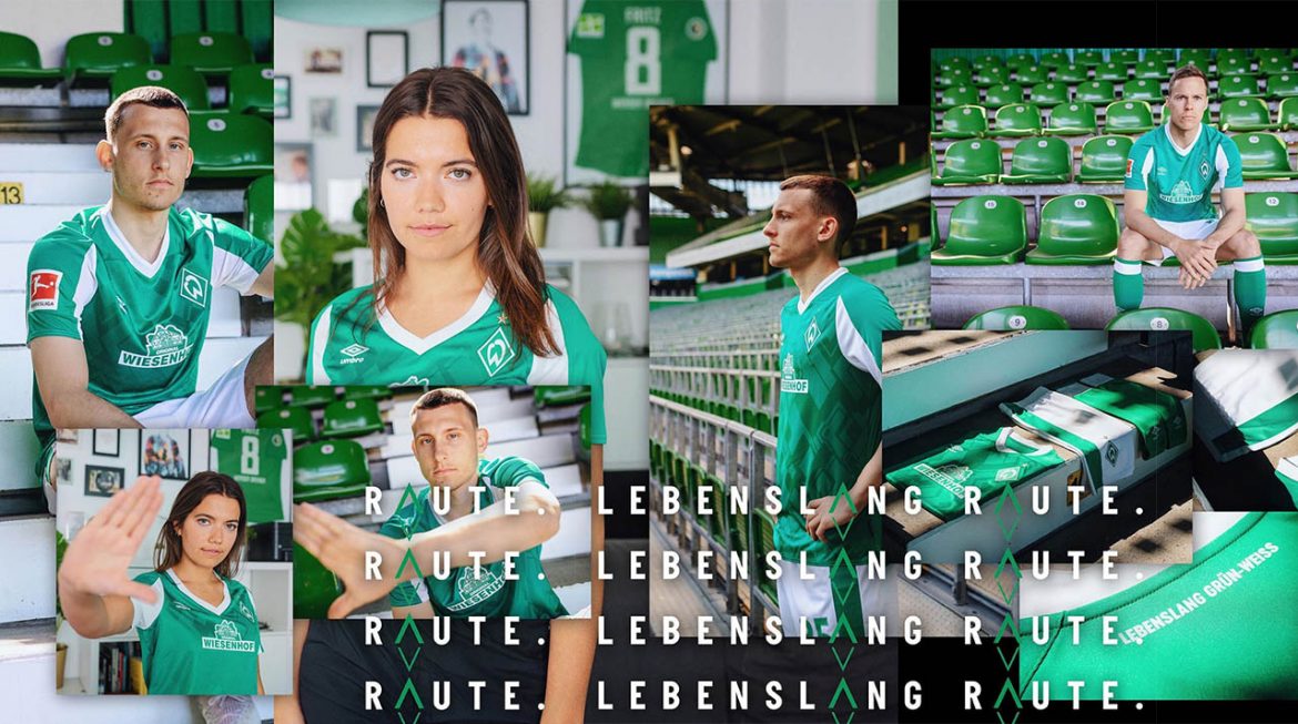 Camisas do Werder Bremen 2020-2021 Umbro Titular a