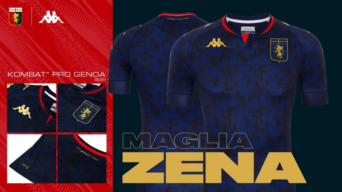 Terceira camisa da Genoa CFC 2020-2021 Kappa