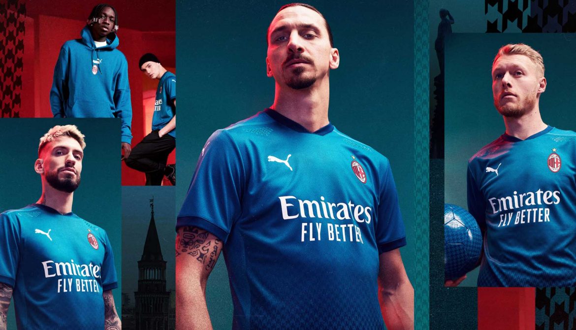 Terceira camisa do AC Milan 2020-2021 PUMA