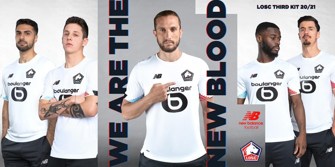 Terceira camisa do LOSC Lille 2020-2021 New Balance a
