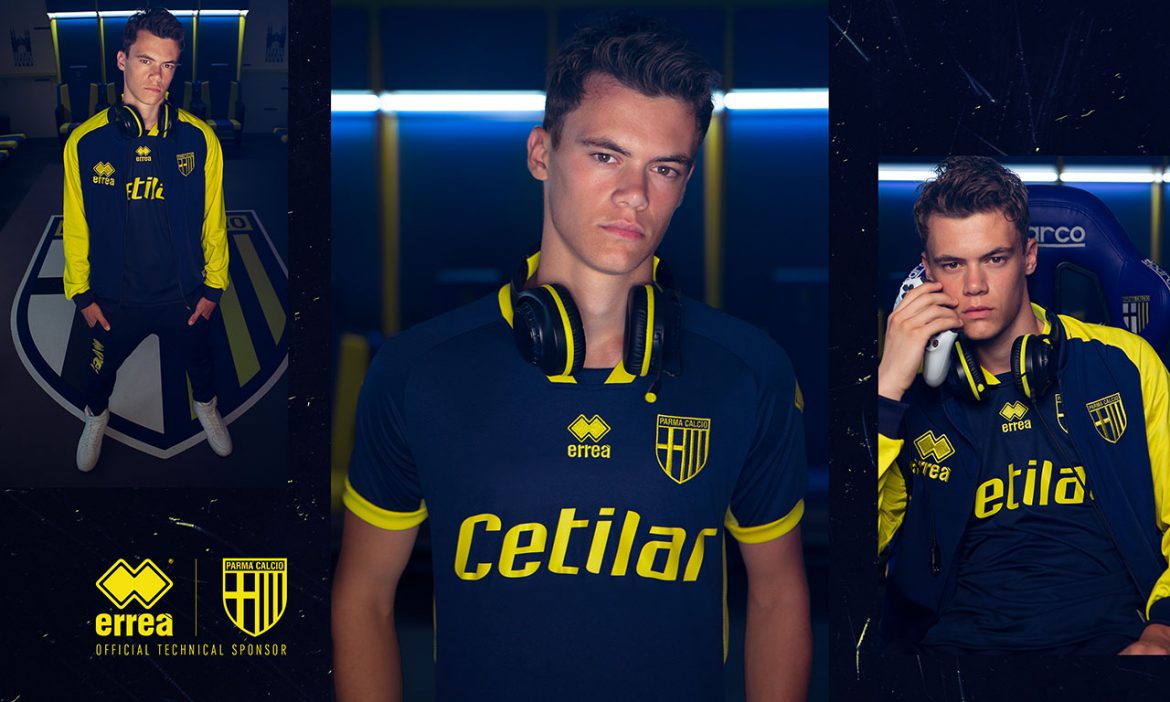 Terceira camisa do Parma Calcio 2020-2021 Erreà a