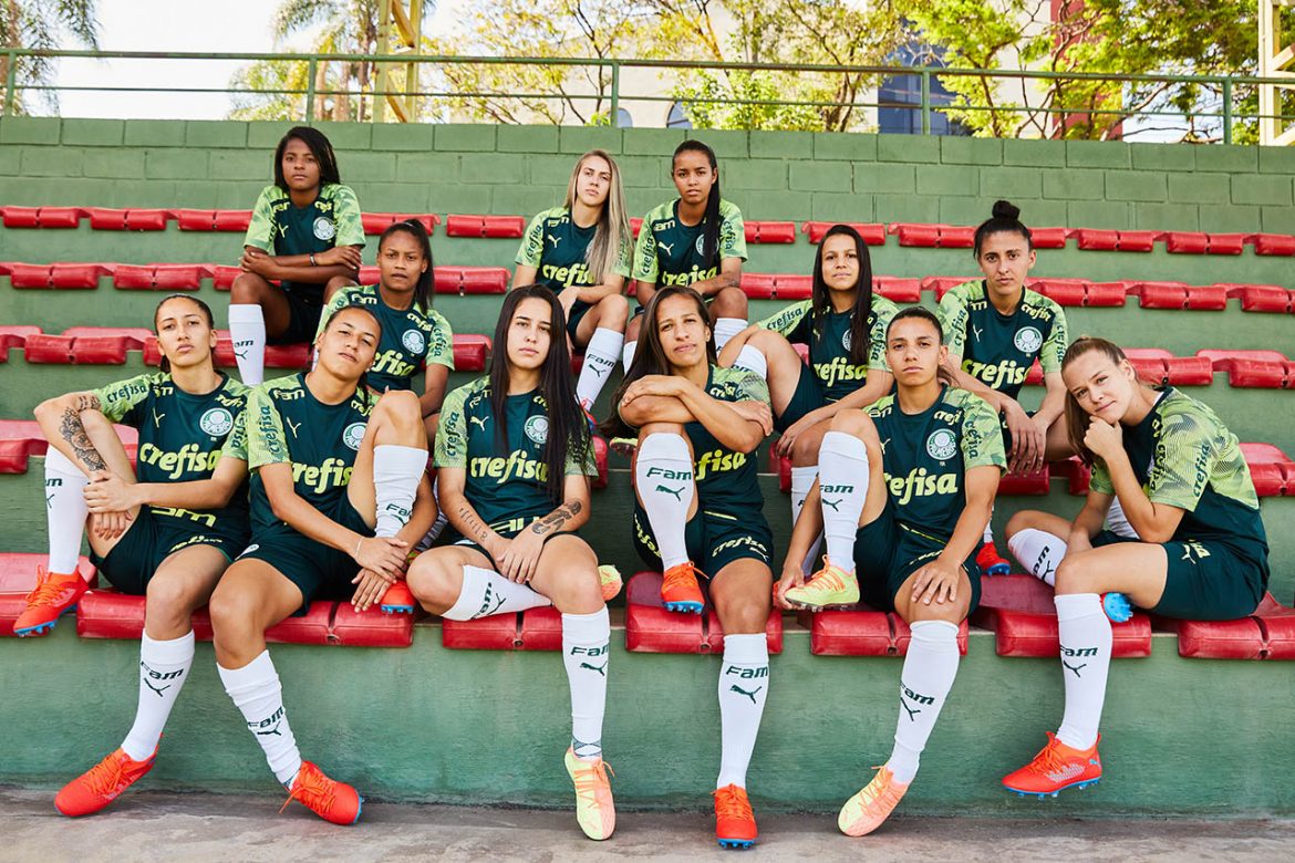 Em acordo inédito, PUMA patrocinará 23 jogadoras do time feminino do Palmeiras