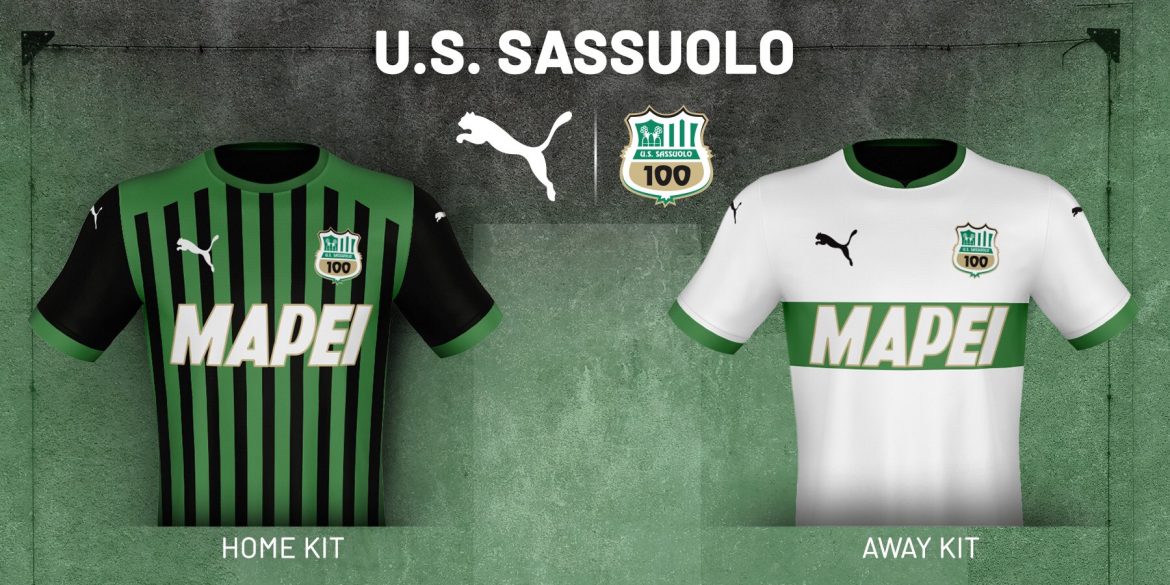 Camisas da US Sassuolo 2020-2021 PUMA a