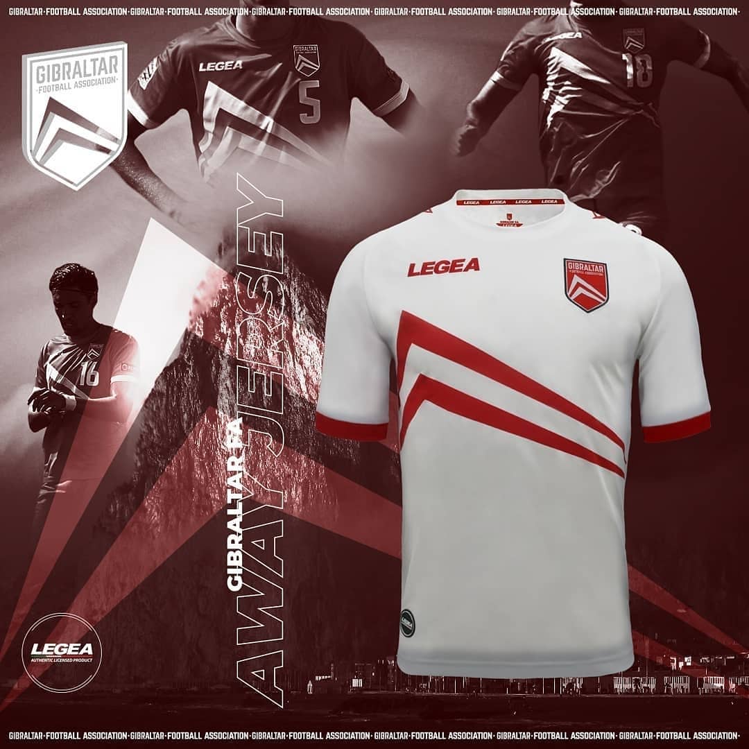 Maillot Domicile Gibraltar Fa Legea 2018/2020 – Rouge, XS-S
