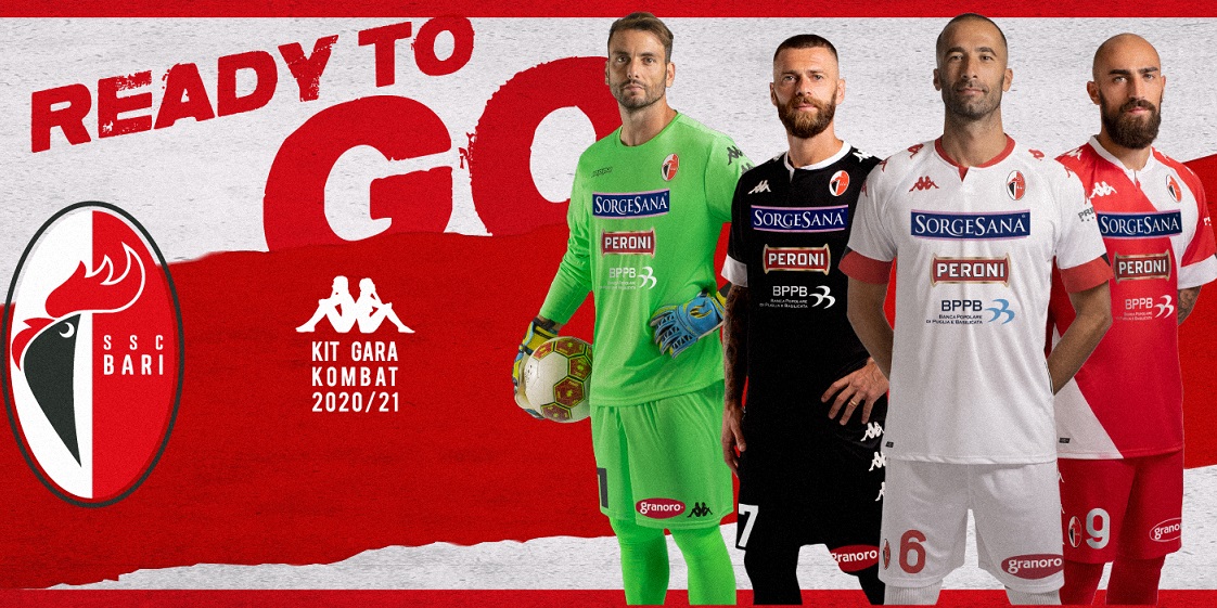 Camisas do Bari 2020-2021 Kappa