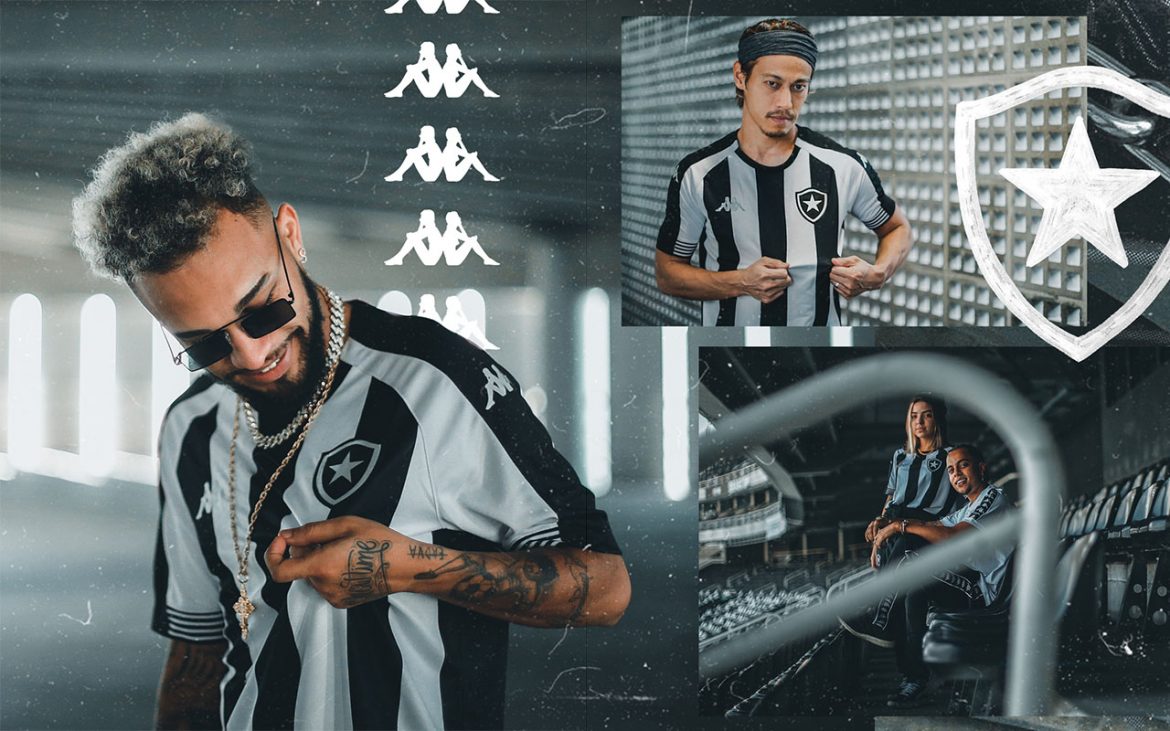 Camisas do Botafogo 2020-2021 Kappa a