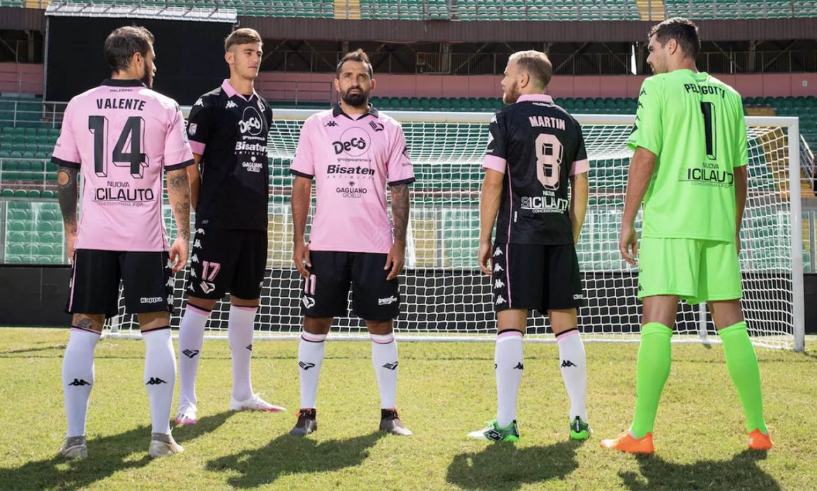 Camisas do Palermo FC 2020-2021 Kappa a