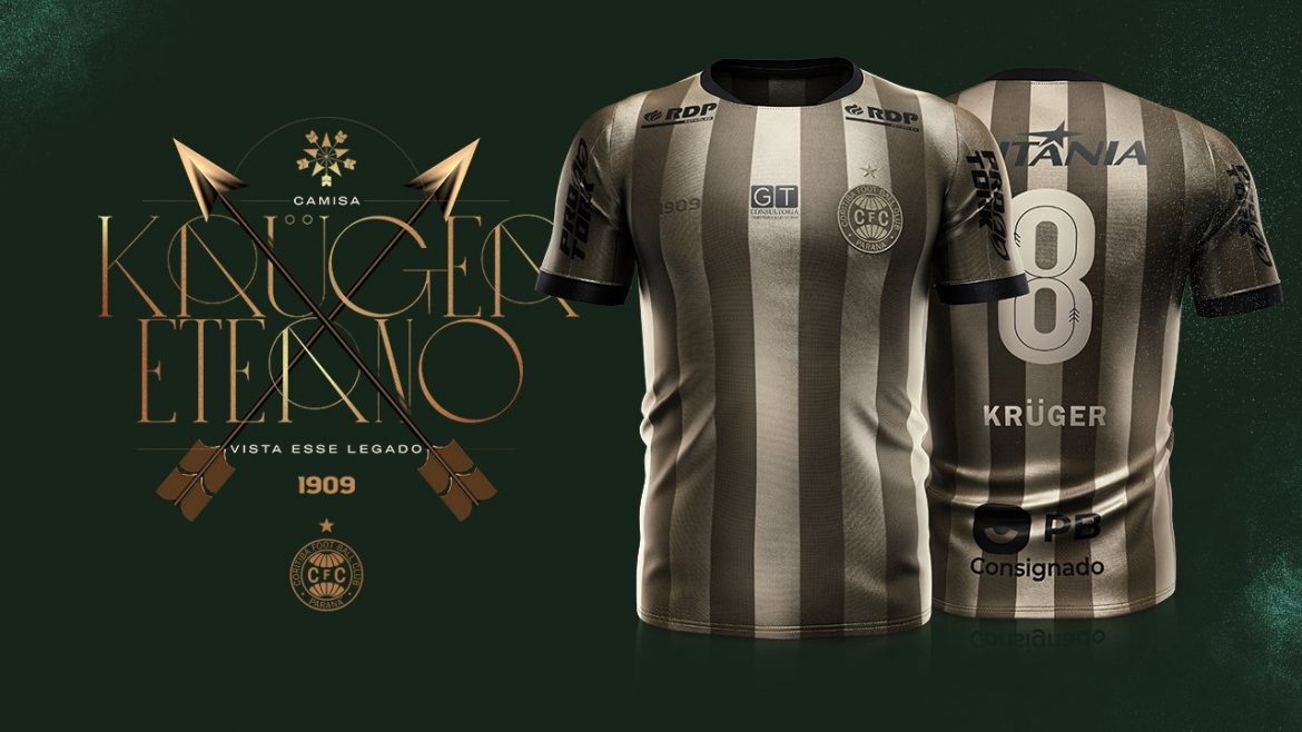 Krüger Eterno Terceira camisa do Coritiba 2020-2021 1909