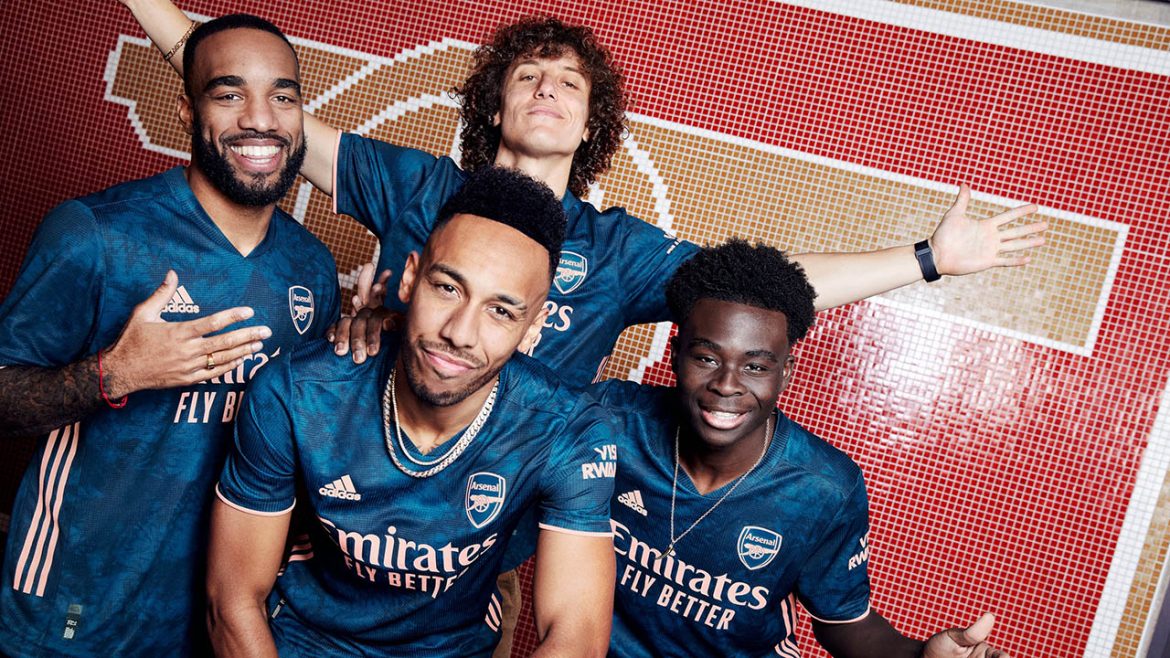 Terceira camisa do Arsenal 2020-2021 Adidas a