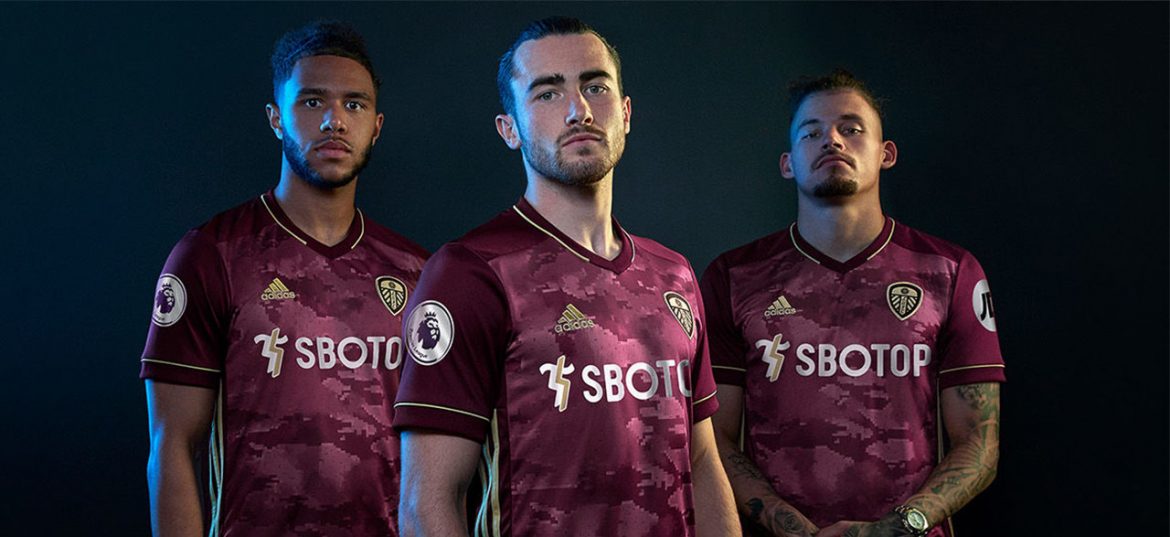 Terceira camisa do Leeds United 2020-2021 Adidas