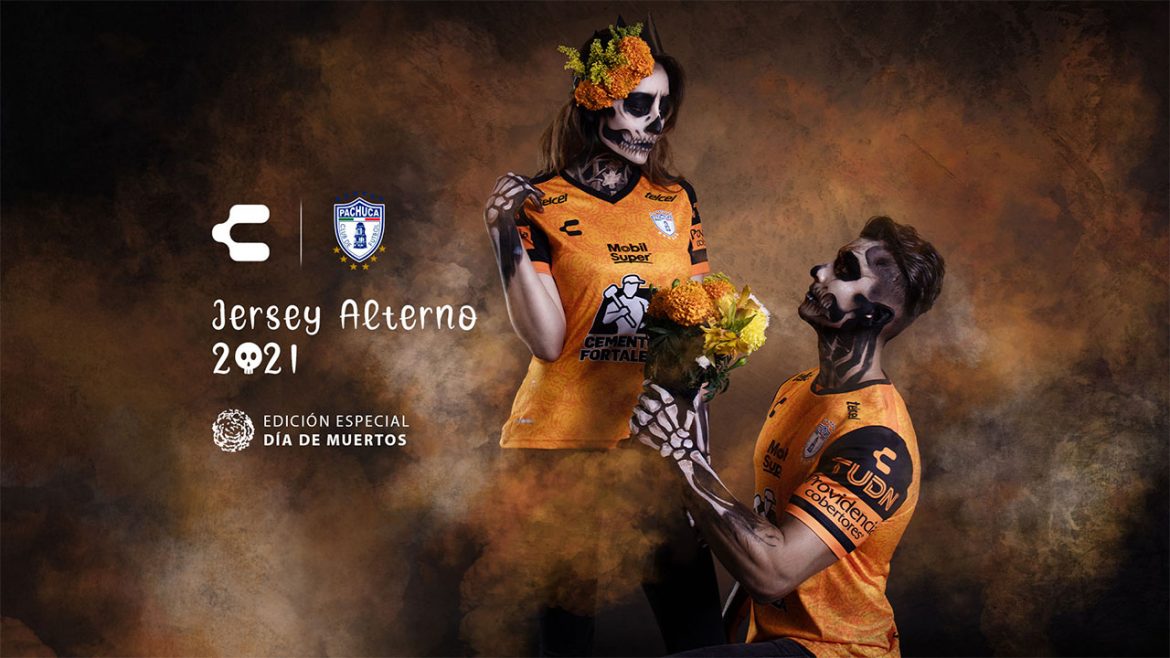 Camisa Dia de Los Muertos do Pachuca 2020 Charly a